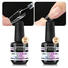 1/2/3pcs Nail Glue, Suitable For Nail Stickers, Nail Tips And False Nails, Super Adhesive, Long-Lasting, Applicable For Acrylic Nails, Gel Nails, Used With UV/LED Lamp - Clear - View 13