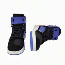 Men's High-Top Multi-Sport Shoes For Hiking, Trekking & Cycling - Blue - View 4