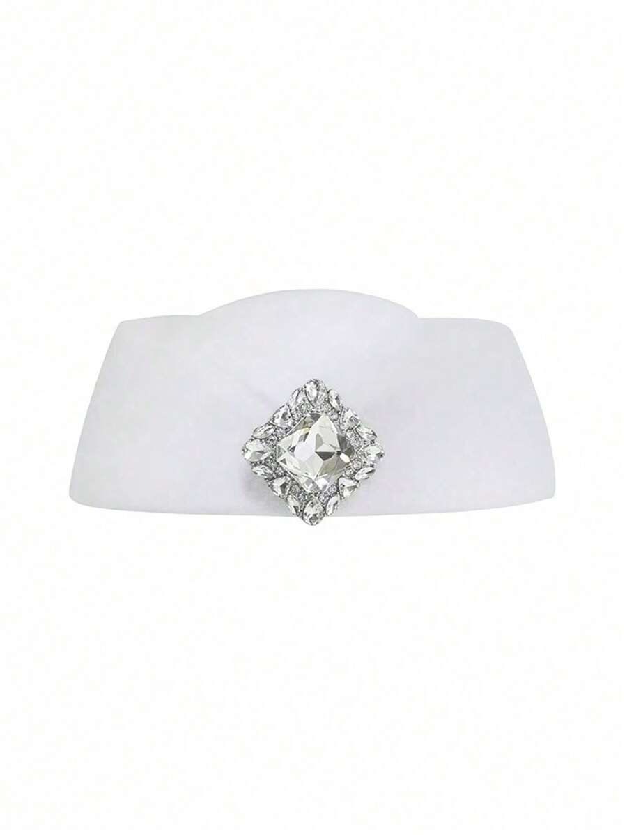 1 szt. damski kapelusz z filcu wełnianego w stylu vintage, francuska elegancka, minimalistyczna i uniwersalna czapka, odpowiednia na imprezy, do noszenia na co dzień, do fotografii ulicznej, na jesień/zimę