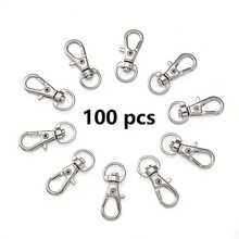 Conjunto de 50-500 piezas de anillos de salto abiertos de 20 mm para llaveros, conectores y anillos divididos de metal para hacer encantos y buscar joyas