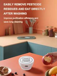 家用果蔬清洁剂 - 消毒蔬菜、水果和肉类，去除农药残留并杀死细菌 - 彩色 - 查看 4