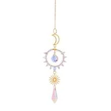 7 Pcs Crystal Suncatcher For Window Hanging Sun Catchers With Crystal Prisms Decor For Indoor Outdoor Home Party Wedding Decor Hanging Crystals For Decoration - Multicolor - View 9