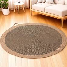 وسادة خدش القطط المستديرة، مناسبة للقطط الصغيرة والبالغة للعب والخدش، مثالية للاستخدام المنزلي