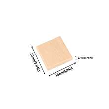 Walnut & Beechwood Display Gift Base, Figurine Doll Stand, Minimalist Jewelry Tray Display Rack