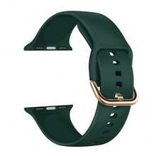 Personalized Watch Band Compatible With Watch Monogram Name Watch Band Silicone Watch 38/40/41 42/44/45 Strap Laser Engraved Gift