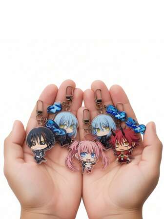 亚克力钥匙扣动漫周边挂饰（Rimuru & Milim 包包挂饰）生日礼物圣诞礼物
