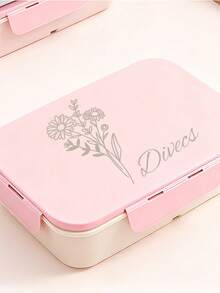 1 szt. Spersonalizowane pudełko na lunch z możliwością personalizacji, duża pojemność, zamykane na suwak, stylowe pudełko na lunch z kratką, pudełko na lunch dla ucznia, nadruk ze wzorem stokrotek i róż, podgrzewanie w kuchence mikrofalowej, zapięcie z trzech stron, szczelna konstrukcja, łatwe w użyciu, odpowiednie dla pracowników biurowych, studentów, na kemping, wycieczki, do użytku na zewnątrz, spersonalizowane prezenty dla rodziny, przyjaciół, nauczycieli, studentów, zakochanych, prezenty urodzinowe, prezenty z okazji powrotu do szkoły - Wielokolorowe - Zobacz 4