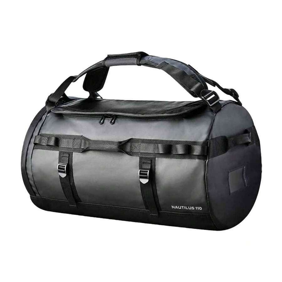 Stormtech Nautilus 110 Waterproof Duffle Bag (Graphite Grey) - 80% Pvc/20% Nylon - (PC6534) - Gris Oscuro - Ver 1
