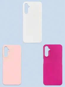 3 件装极简纯色多巴胺手机壳，果冻色系，白色/粉色/玫瑰红，兼容 和 Galaxy 系列手机，包括 17 Pro Max、Galaxy S26/S26 Plus/S26 Ultra。 - 彩色 - 查看 47