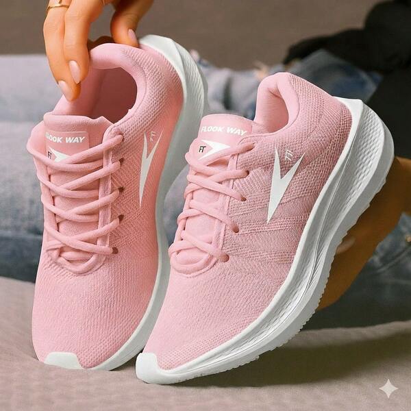 TENIS FEMININO PRA CORRIDA TREINO ACADEMIA PROMOÇAO  Desportivo    Amarrar