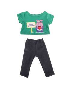 MSYO 1 Set Of Fashion Doll Clothes & Accessories Suitable For 18-Inch Dolls, Multiple Styles To Choose From, Freely Combinable, Great As Birthday Or Holiday Gift For Little Girls - Multicolor - View 9