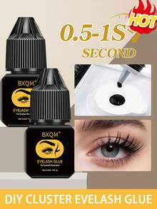 1 件 2 件 3 件 4 件 5 件专业睫毛延长胶，5ml/12ml，强力定型，1-2 秒内干燥，可保持 6-7 周，持久防过敏，塑料容器，用于 DIY 簇状睫毛，家用睫毛胶簇状睫毛胶黑色敏感速干防水睫毛胶单根睫毛胶持久 DIY 睫毛延长胶强力定型睫毛胶用于睫毛延长睫毛胶，睫毛胶 - 黑色 - 查看 11