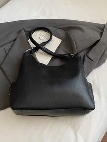 Fashionable Versatile Diagonal Shoulder Bag, 2025 New Tote Bag, Niche Brand Large Capacity Handbag For Commuting