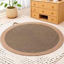 وسادة خدش القطط المستديرة، مناسبة للقطط الصغيرة والبالغة للعب والخدش، مثالية للاستخدام المنزلي