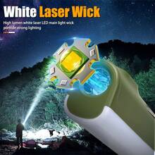 1PC USB Rechargeable LED Camping Light, Waterproof Folding Tent Lamp, Portable Emergency Outdoor Lighting , Lithium Polymer Battery, Tabletop Mounting, LED Light Source