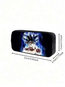 Large Capacity Student Pencil Case, Cartoon 3D Print Wallet Coin Purse, Back To School Gift For Boys & Girls - Multicolor - View 3