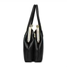 Borsa a mano da donna in PU di alta qualità, stile trapuntato, borsa a tracolla multistrato, borsa da viaggio per banchetti con chiusura a mano