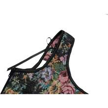 Women's Waist Cincher Bustier Boned Corset With  Design In 2025 - 黑色復古花卉 - 查看 5