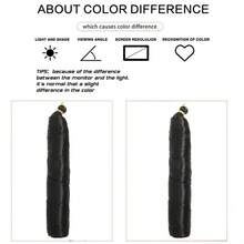 3 包 22 英寸独立包装合成法式卷发松散波浪钩针假发适用于女性日常生活 - 彩色 - 查看 11