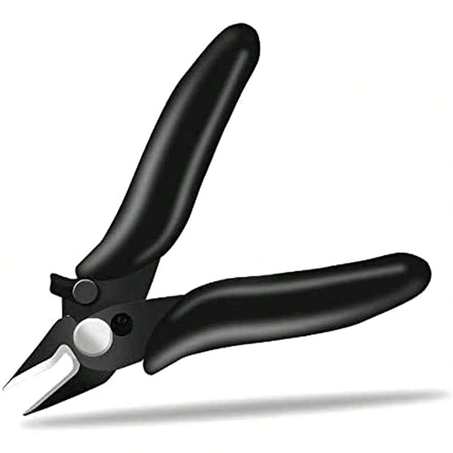6 Inches Wire Cutters Heavy Duty Snips Flush Cut Side Cutters Pliers Metal Cutting Tool For Crafting, Floral, Artificial Flowers, Chicken Wire, Electrical, 1 Pack - A-3,5 inch - Xem 1