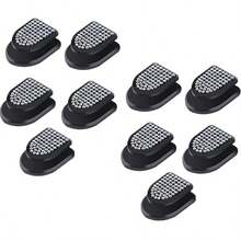 5/10个黑银色水钻汽车自粘式储物挂钩，便捷的自粘式设计，让您可以自由地将它们布置在车内的不同区域，无论是座椅旁还是中控台周围，都能牢固固定。水钻外观时尚美观，适用于各种车内风格，是您在车内添加储物挂钩的绝佳选择。 - 銀色 - 查看 11