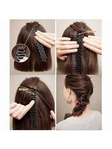 Easy Hair Bun Maker Braider Tool For Girls Create Beautiful Hairstyles Styling Kit DIY Accessories Long Hair Updos Quick Simple Hairstyle Ideas Innovative Design Styling Solution
