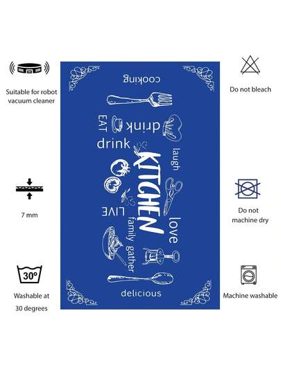 Pearl Digital Non Slip Printed Turkish Vloerkleed AL4035 Zachte Touch, Washable Tapijt Felt Backing PC's Moderne ative Vloer Mat, Living Room, Bedroom, Kitchen, Hallway Or Entryway Available In Many Sizes. Quick Drying, Highly Absorbent, Soft, Com Tafel Both Indoor Outdoor view 5