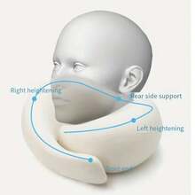 وسادة رقبة سفر على شكل قوقعة، وسادة ذاكرة على شكل حرف U سهلة التخزين، وسادة رقبة للسفر للنوم، حماية الرقبة/وسادة، وسادة رقبة للسفر، وسادة رقبة للسفر مع غطاء، مسند رأس السيارة، وسادة رقبة للسفر، وسادة رقبة إرجونومية، وسادة رقبة للسفر، اكسسوارات السفر، إرجونومية، وسادة ناعمة، تصميم مدمج، غسيل يدوي فقط، مواد متينة، وسادة رقبة، رحلات طويلة المدى، الراحة المنزلية