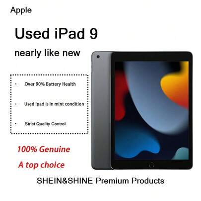 Apple 二手 iPad 9，二手平板电脑正品，大电池 10.2 英寸屏幕 A13 芯片，电池健康度超过 90%。