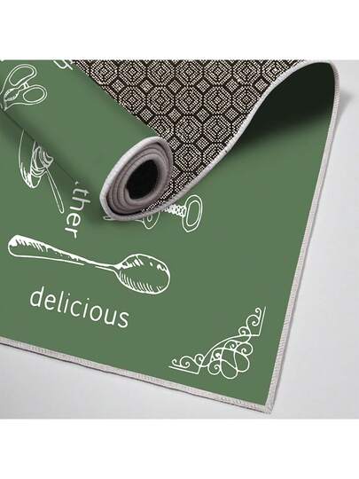 Pearl Digital Non Slip Printed Turkish Vloerkleed AL4035 Zachte Touch, Washable Tapijt Felt Backing Moderne ative Vloer Mat, Living Room, Bedroom, Bathroom, Hallway Or Entryway Available In Many Sizes Quick Drying, Highly Absorbent, Soft, Com Tafel Both Indoor Outdoor view 6