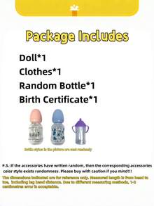 1个25厘米可爱重生娃娃，硅胶材质，可水洗身体，3D彩绘皮肤，触感柔软，符合人体解剖结构，是理想的礼物和收藏品。 - 彩色 - 查看 12