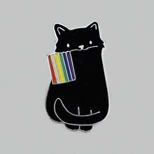 1/8 chiếc Trâm cài áo tráng men hình động vật và LGBTQ sáng tạo, huy hiệu kỷ niệm hình cờ cầu vồng và mèo, chó, khủng long, quà tặng cho bạn bè, trang trí quần áo và ba lô, sử dụng hàng ngày - Nhiều màu - Xem 14
