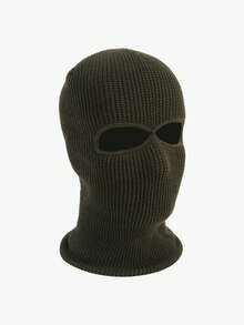 1Pc Motorcycle&Bicycle Riding Windproof Knit Hat Skiing Mask Warm Balaclava Full Face Cover Headwear Unisex Outdoor Sports Cycling Hiking Fishing Hat - Multicolor - View 19