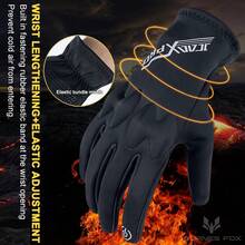 ALPINES FOX Winter Motorcycle Gloves Lightweight TouchScreen Waterproof Windproof Motorcross Soft Shell Protective Gloves For Outdoor Cycling