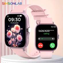 SIMSONLAB 2025 HOT Smartwatch For Women , Multi-Functional Smartwatch Support Notification Alert / Wireless Calling / Alarm, Fitness Tracker With Multi-Sport Mode , Weather Forecast ,Fashionable Design,Valentine's Day Gift