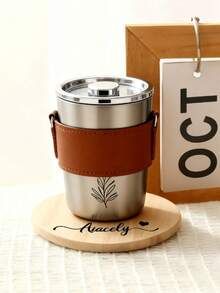 1 buc. Suport de pahare din lemn personalizat, Suport de pahare din lemn de pin cu logo personalizat și nume, Cadou ideal pentru nuntă, logodnă, reuniune de familie, prieteni și familii, se poate personaliza numele, Suport rotund, Suport pentru băuturi, Suport pentru cafea, Suport personalizat antiderapant rezistent la căldură, Multifuncțional, Durabil, Ornamental, Reutilizabil, Rafinat, Elegant.