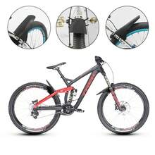 1 pieza Guardabarros universal para bicicleta, delantero/trasero, para neumático/rueda, guardabarros de alas para bicicleta de montaña y de carretera, accesorios de ciclismo