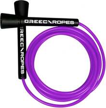 Cuerda Para Saltar PVC 3M De Largo con 5MM De Grosor - Morado - Ver 10