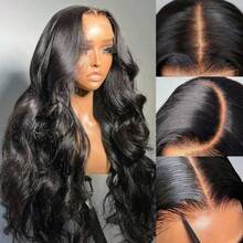 180% Density 34Inch 13x4 13*6 Body Wave Lace Front Wigs Human Hair Pre Plucked 13x4 Frontal Wigs Human Hair HD Lace Body Wave Wig Human Hair Wigs For Women