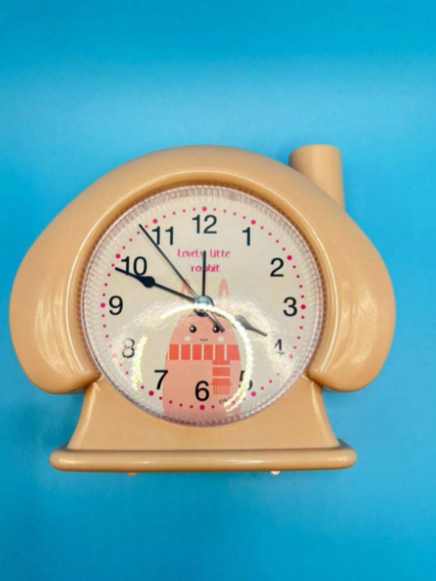 Reloj de Mesa y Escritorio Digital Portátil con Diseño Moderno CL010 - Naranja - Ver 1