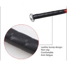 Forrader Baseball Bat 25 Inch Aluminum Alloy Thick Baseball Stick Bar… - Sliver - View 10