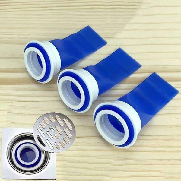 Silikon Anti-Geruch Bodenablauf Abdeckung, universelle Badezimmer Toilette Abfluss Anti-Insekten Rückfluss Geruchsschutz Verschlusskappe