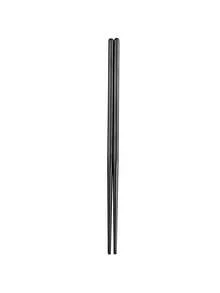 1 Pair/4 Pairs Stainless Steel Chopsticks, Sushi Chopsticks, Suitable For Home Kitchen And Hotel,Kitchen,Christmas Gift,School Supplies - Black - View 4