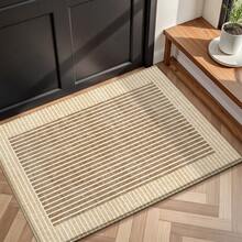 Thick Plush Kitchen Mat, Non-Slip Machine Washable Rug, Comfort Floor Mat For Standing, Home Decor - Màu Khaki - Xem 8