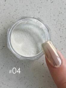 8pcs/Set Holographic Nail Powder, Starry Sky Theme Holographic/Shimmery Powder, Captivating, Suitable For Spring & Summer, For Women & Girls, Professional Nail Salon Use - 彩色 - 查看 7