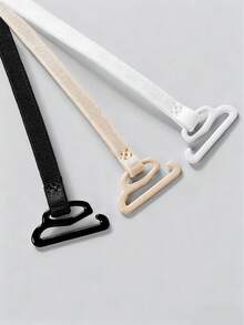 2 Pairs Ultra-Thin Transparent Bra Straps, Convertible & Anti- - Multicolor - View 5