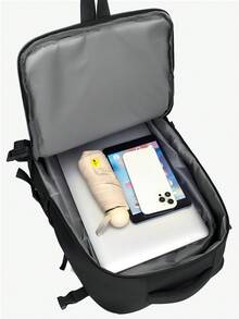 Plecak damski, plecak podróżny o dużej pojemności, plecak do pracy/szkoły, modna torba na laptopa, torba na bagaż służbowy na krótkie podróże, zgodny z przepisami Ryanair, Wizz Air i innych linii lotniczych - Wielokolorowe - Zobacz 6