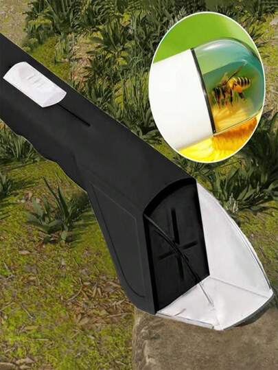 1pc Portable Insect Catcher, Easy To Operate, Suitable For Simple Household Insect Capture