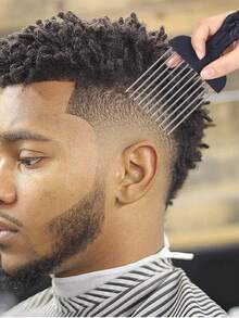 1/2/3/4pcs Barber Shop Men Hair Braider Twist Sponge Gloves African Hair Styling Fork Comb Hair Curls Foam For Salon Hairdressing Tools, Hair, Barber, Hair Tools, Hair Products,Hair Dryer,Hair, Accessories, Hair Products, Hair Tools, Hair Stuff, Hair Care, Curly Hair Brush, Barber, Barber Accessories, Hairdressing Equipment,Travel Essentials,Travel Essential,Hairstyle,Hairdressing,Hair,Travel,Hair Products,Hair Tools,Hair Stuff,Barber,Barber Accessories,Barbershop,Hairdressing Equipment - Multicolor - View 5