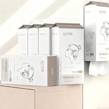 1 包橙色女孩悬挂薄纸，1300 张悬挂薄纸 - 彩色 - 查看 12